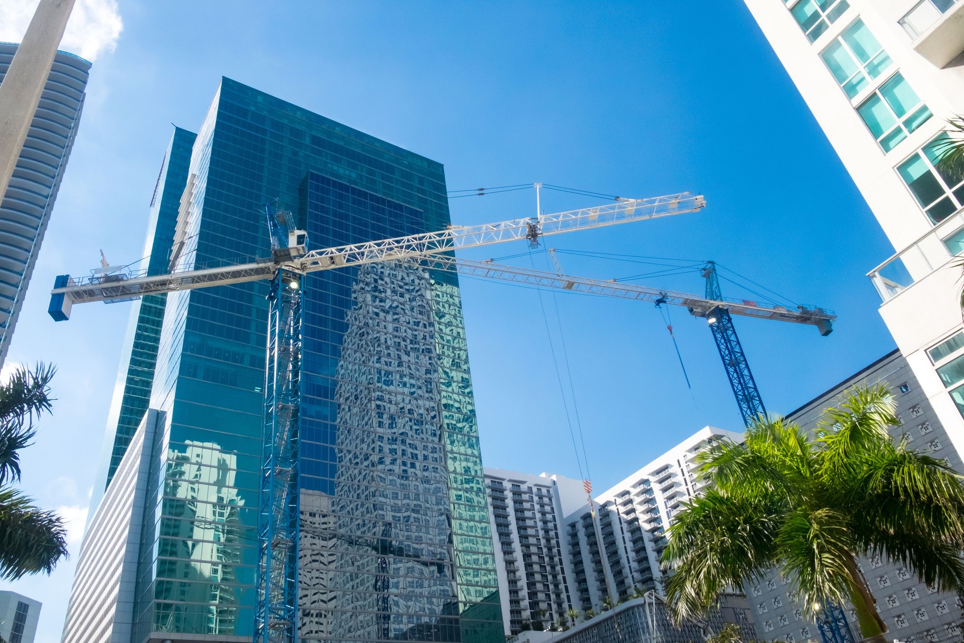 Construction in the city